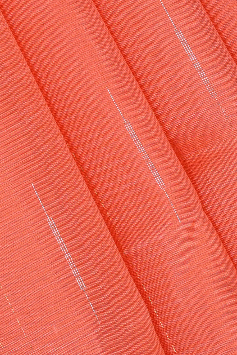 Image of Peach Silk Saree
